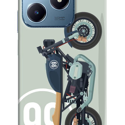 Classic Cafe Racer 99 Realme C63 Hard Case Back Cover by Casekaro