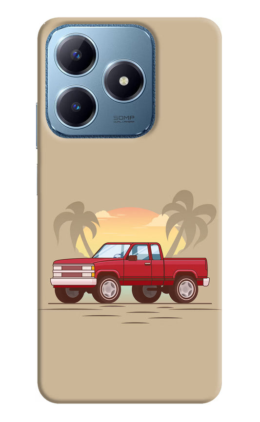 Desert Classic Drive Realme C63 Hard Case Back Cover by Casekaro