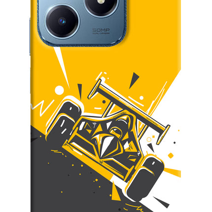 Track King Realme C63 Hard Case Back Cover by Casekaro