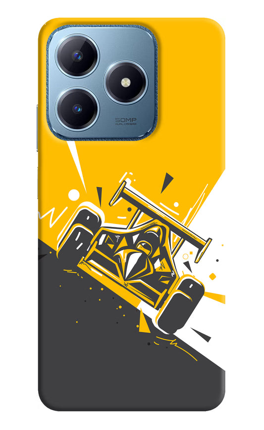 Track King Realme C63 Hard Case Back Cover by Casekaro