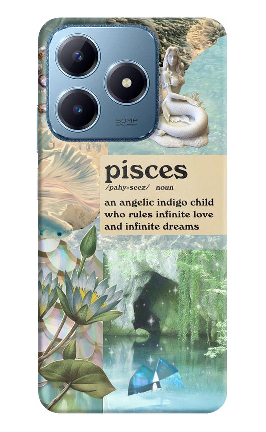 Pisces Zodiac Realme C63 Hard Case Back Cover by Casekaro