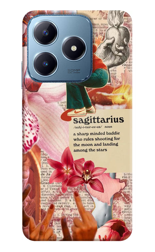 Sagittarius Zodiac Realme C63 Hard Case Back Cover by Casekaro