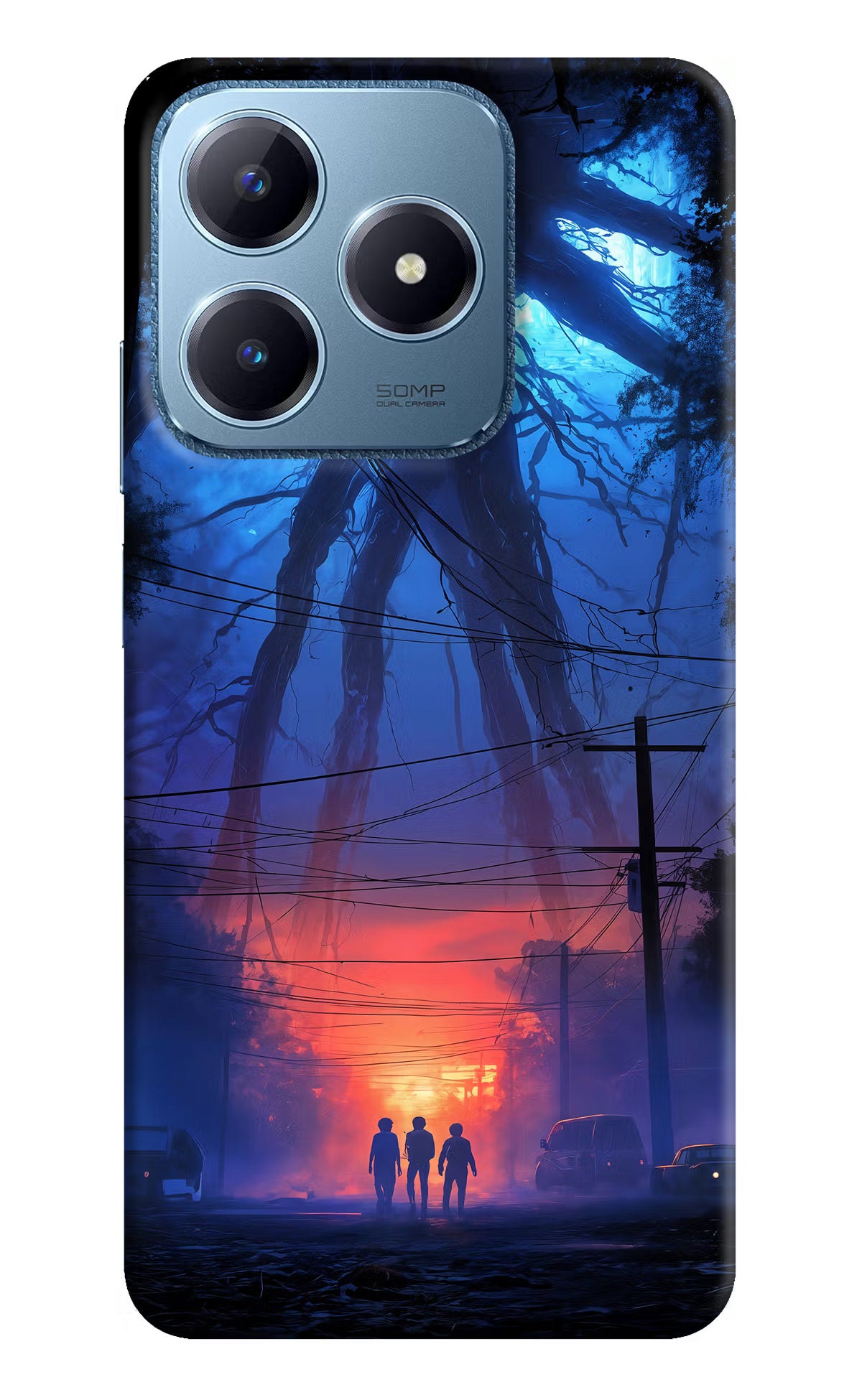 Ordinary Things Shadow Realme C63 Hard Case Back Cover by Casekaro
