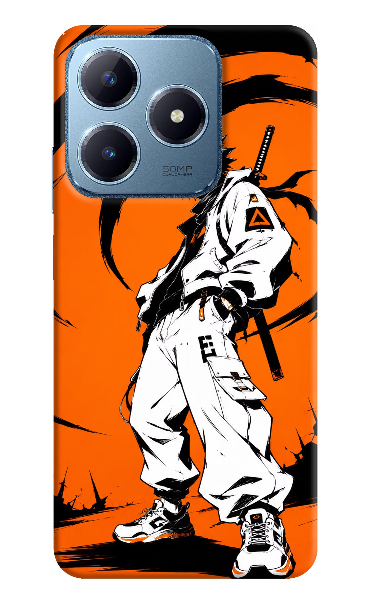 Street Samurai  Realme C63 Hard Case Back Cover by Casekaro