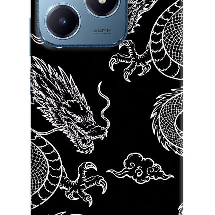 Twin Dragons Realme C63 Hard Case Back Cover by Casekaro