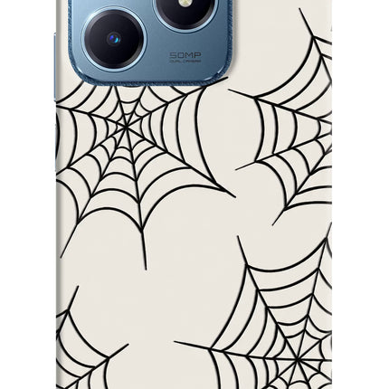 Spider Web Realme C63 Hard Case Back Cover by Casekaro
