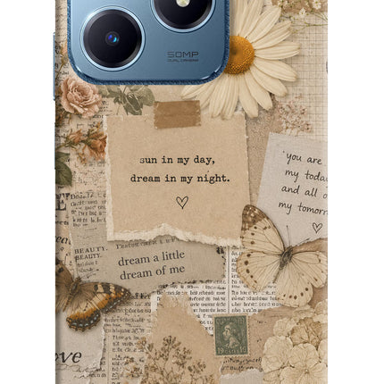 Vintage case Realme C63 Hard Case Back Cover by Casekaro