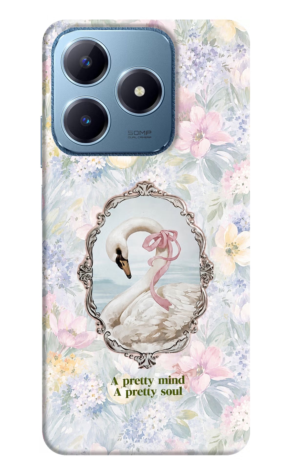 Pretty Mind Pretty Soul Realme C63 Back Cover