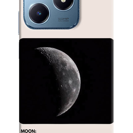 Moon Phase Realme C63 Hard Case Back Cover by Casekaro