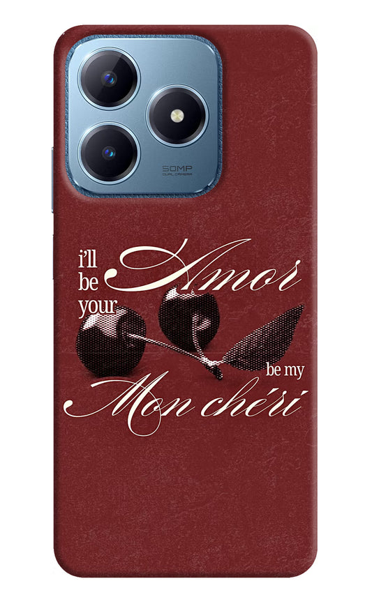 Velvet Cherry Realme C63 Back Cover