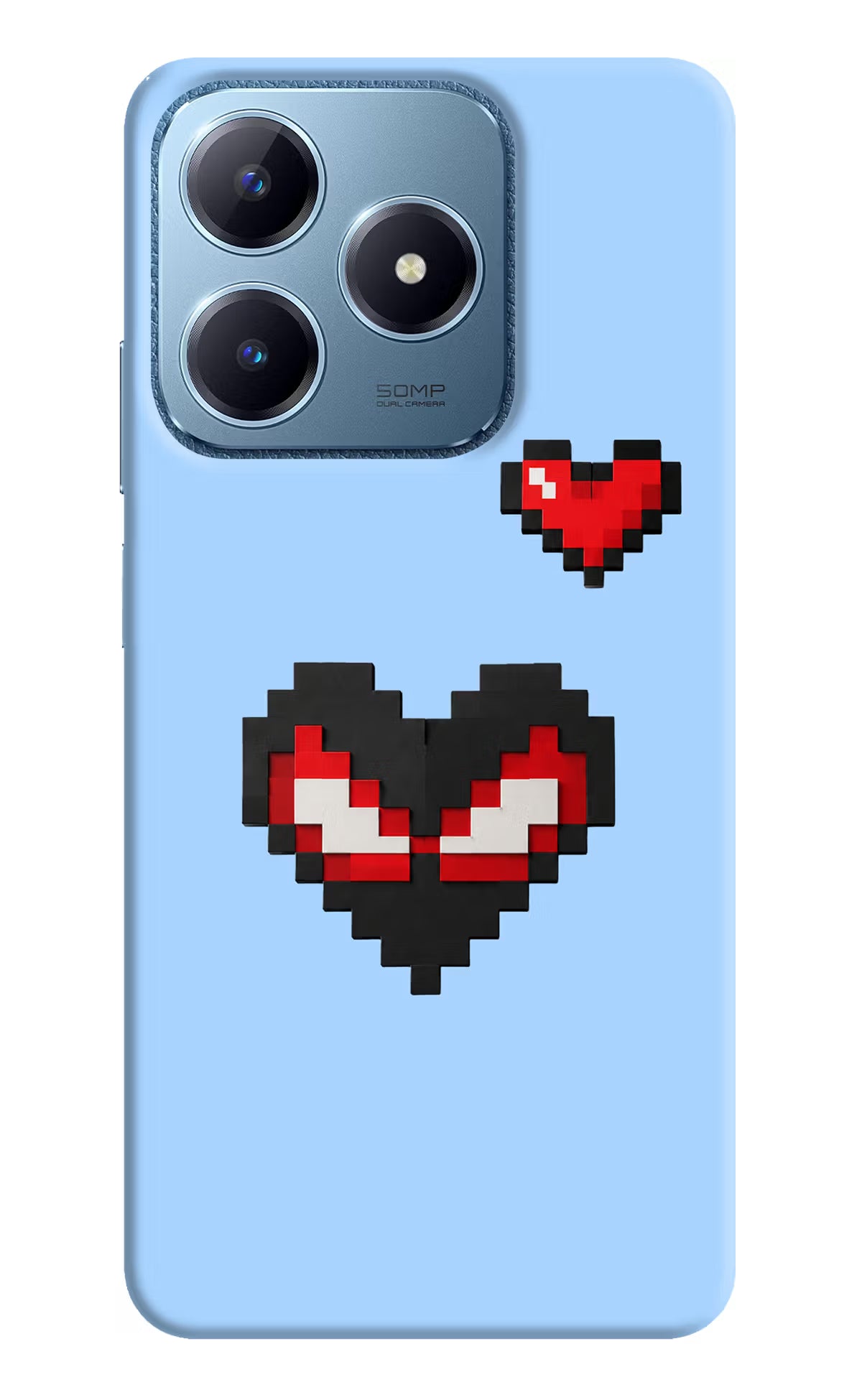Peter Heart Realme C63 Back Cover