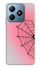 Pink Web Realme C63 Hard Case Back Cover by Casekaro