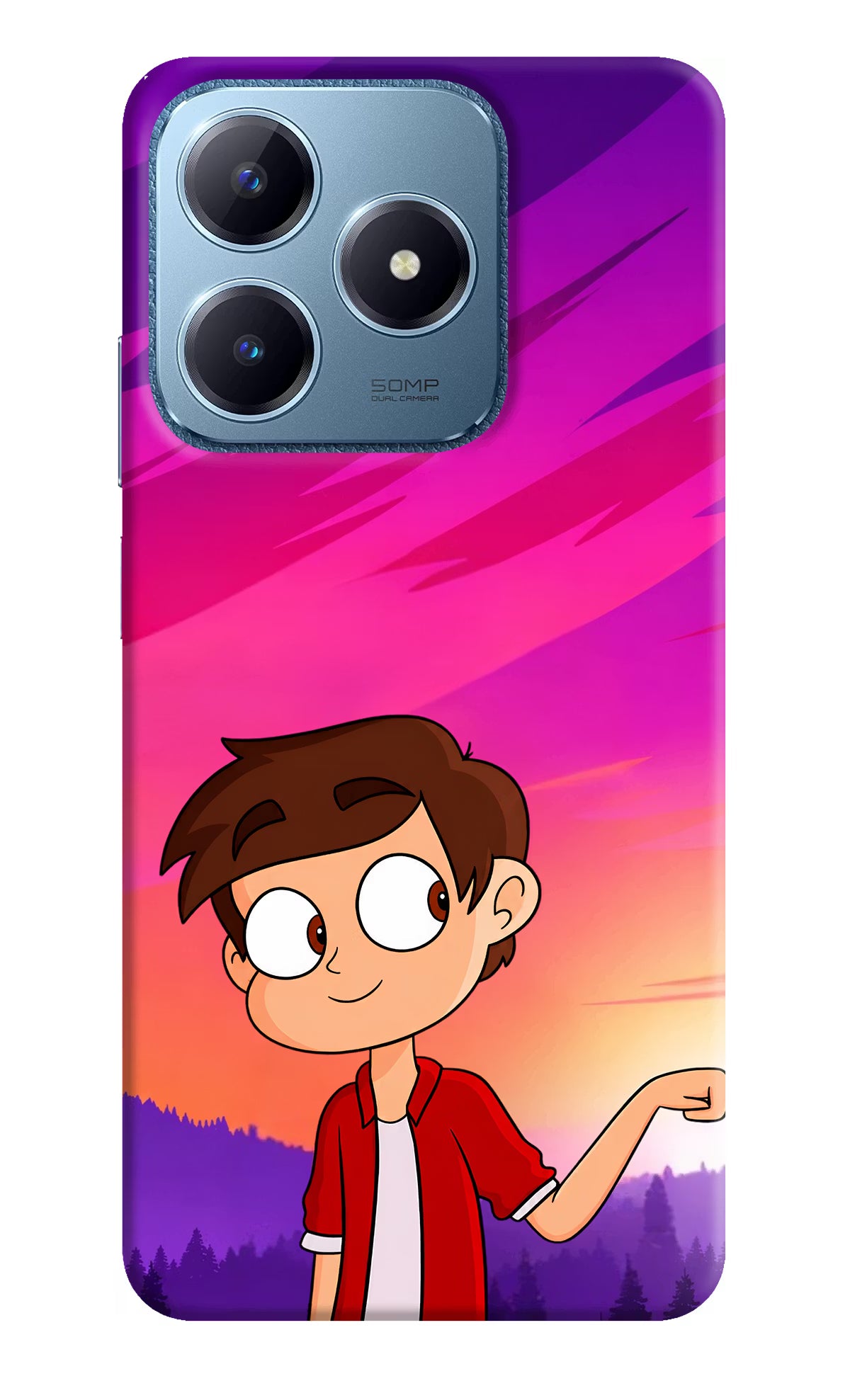 Marco Sunset Realme C63 Back Cover
