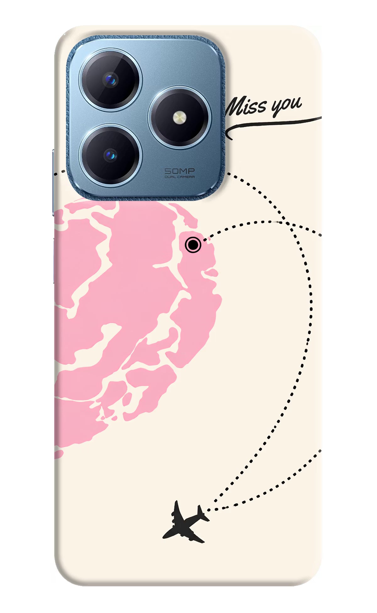 Miss Orbit Realme C63 Back Cover
