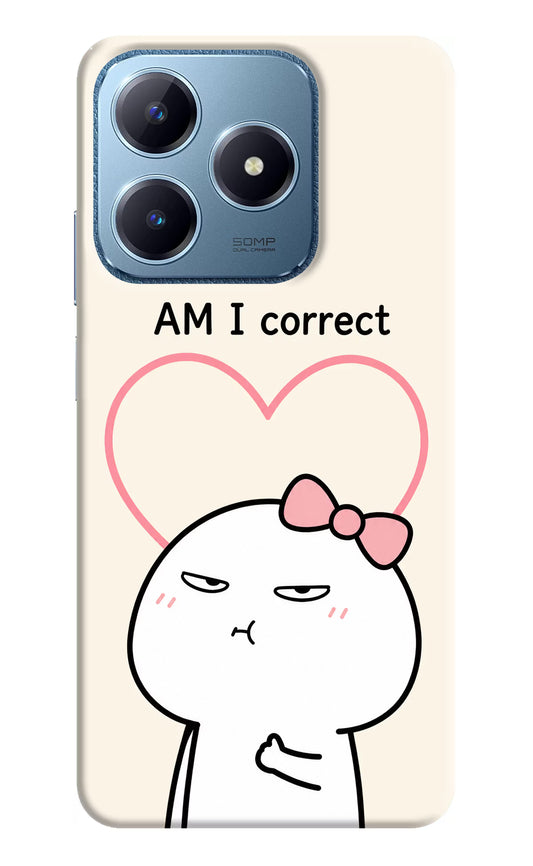 Always Right Realme C63 Hard Case Back Cover by Casekaro