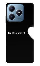 This World Realme C63 Hard Case Back Cover by Casekaro