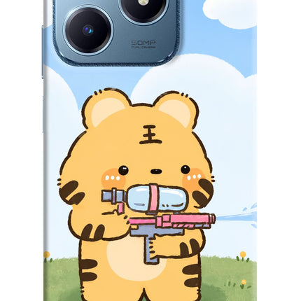 Tiger Treat Realme C63 Hard Case Back Cover by Casekaro