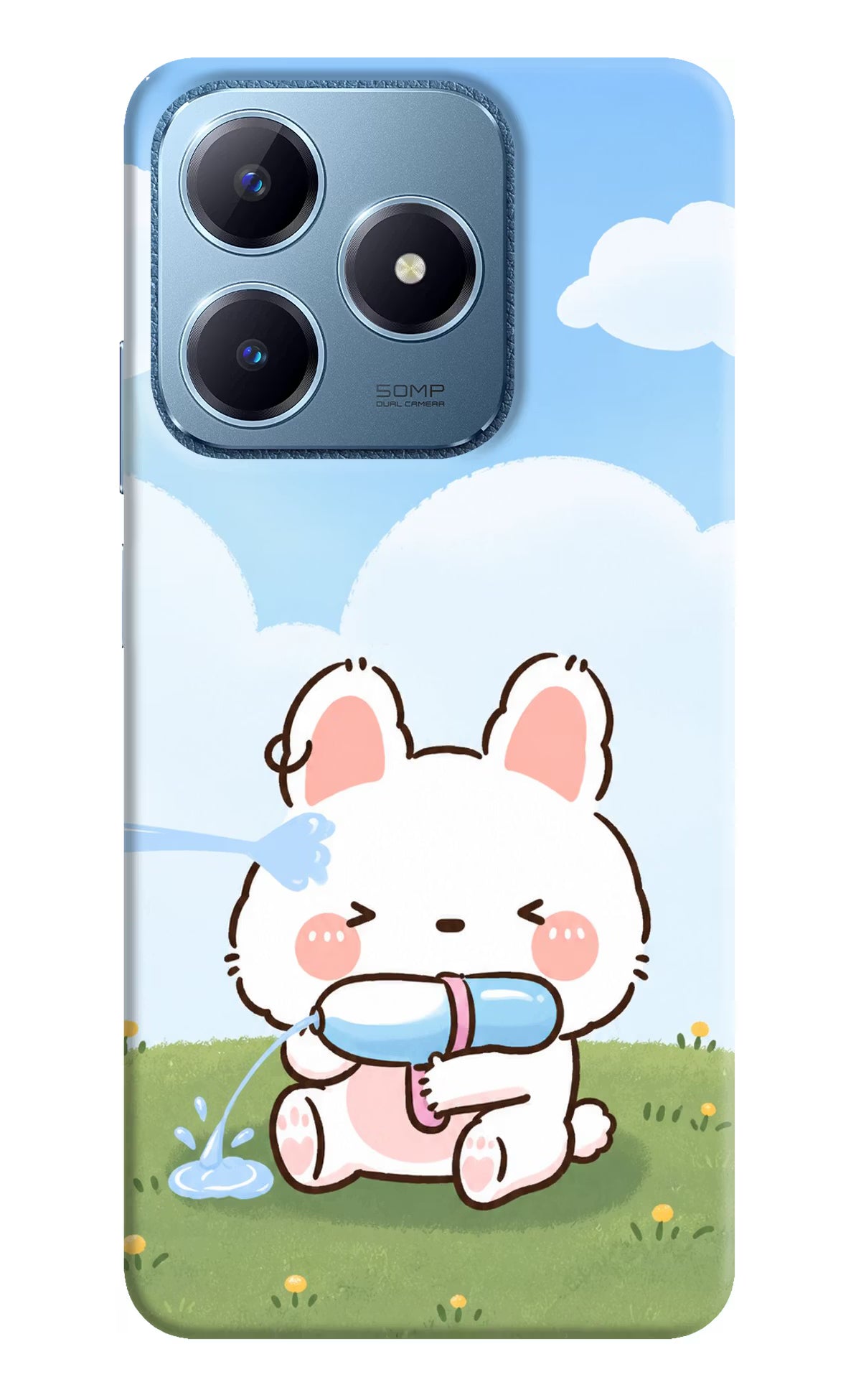 Bunny Treat Realme C63 Back Cover