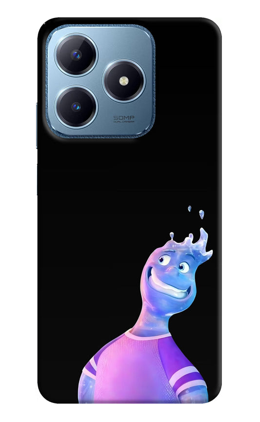 Wade Wave Realme C63 Hard Case Back Cover by Casekaro