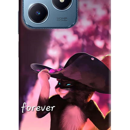 Forever Cat Realme C63 Hard Case Back Cover by Casekaro