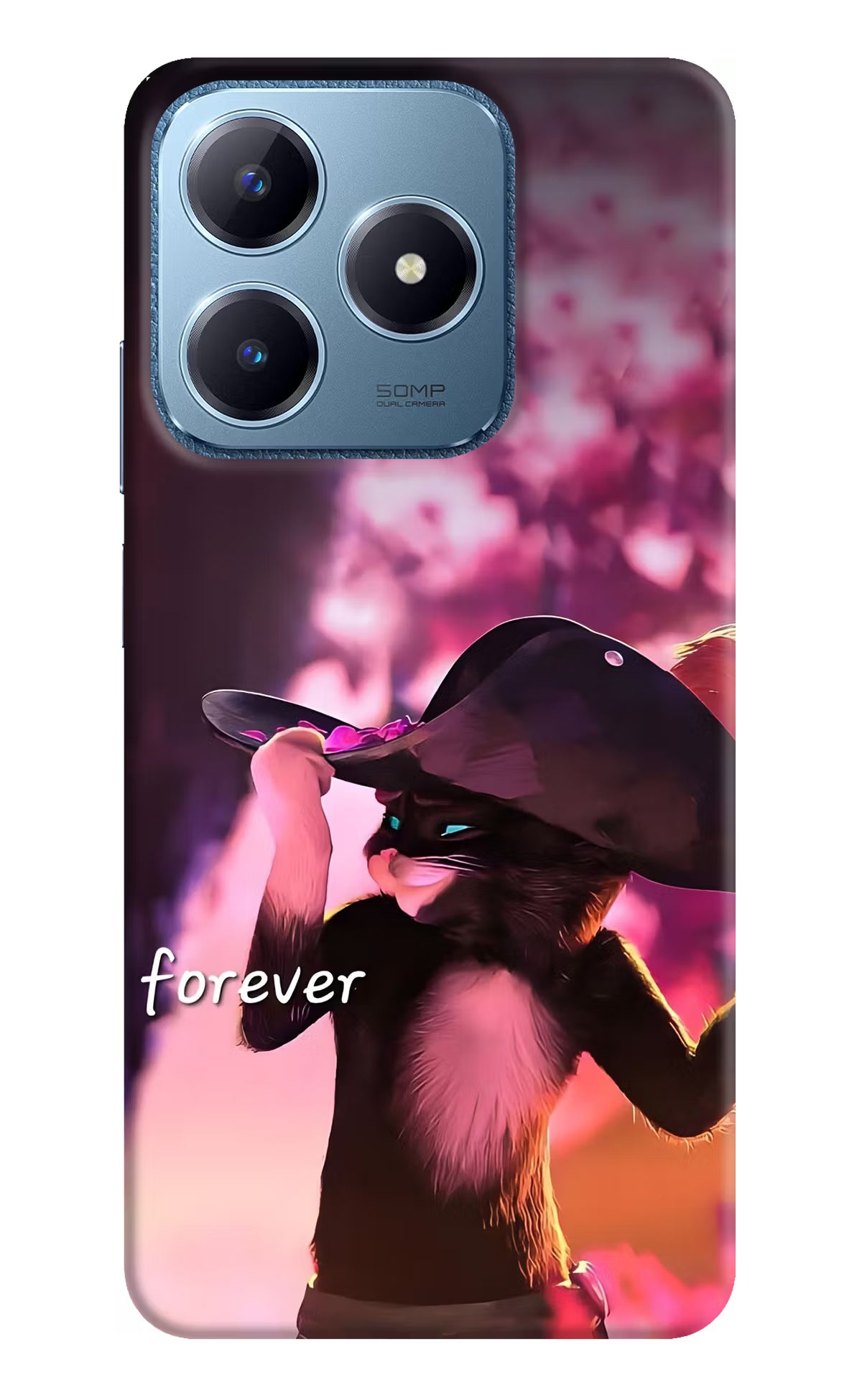 Forever Cat Realme C63 Back Cover