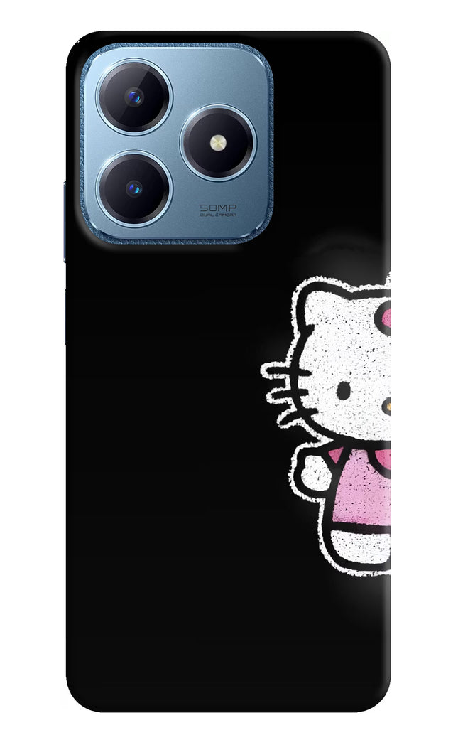 Kitty Charm Realme C63 Hard Case Back Cover by Casekaro
