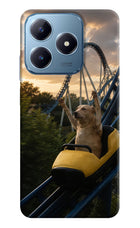 Rollercoaster Dog Realme C63 Hard Case Back Cover by Casekaro