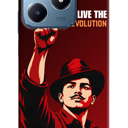 Bhagat Singh Revolution Realme C63 Hard Case Back Cover by Casekaro