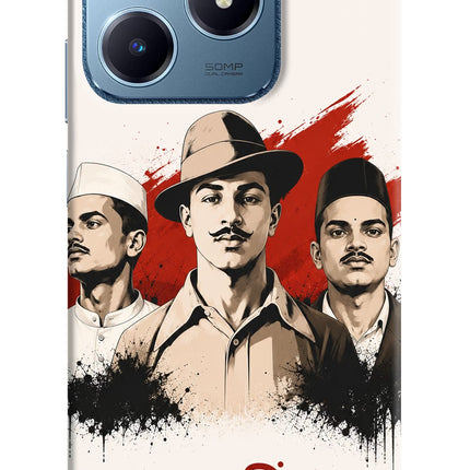 Bhagat Singh Trio Realme C63 Hard Case Back Cover by Casekaro