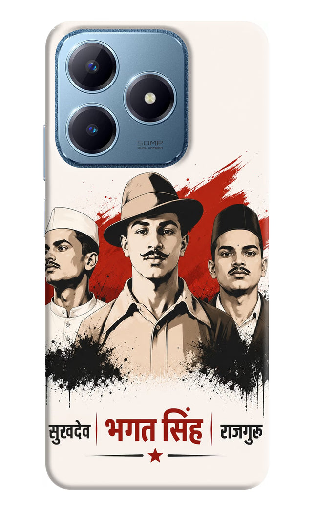 Bhagat Singh Trio Realme C63 Hard Case Back Cover by Casekaro
