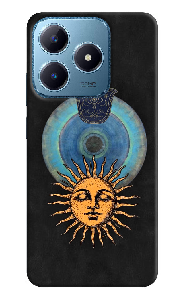 Divine Sun Realme C63 Hard Case Back Cover by Casekaro