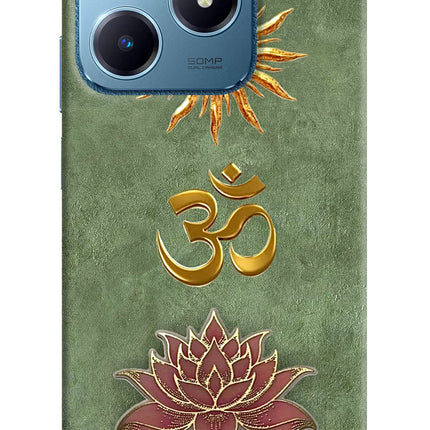 Om & Lotus Realme C63 Back Cover