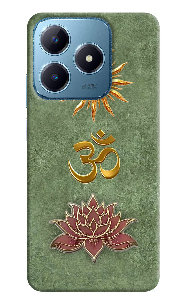 Om & Lotus Realme C63 Back Cover