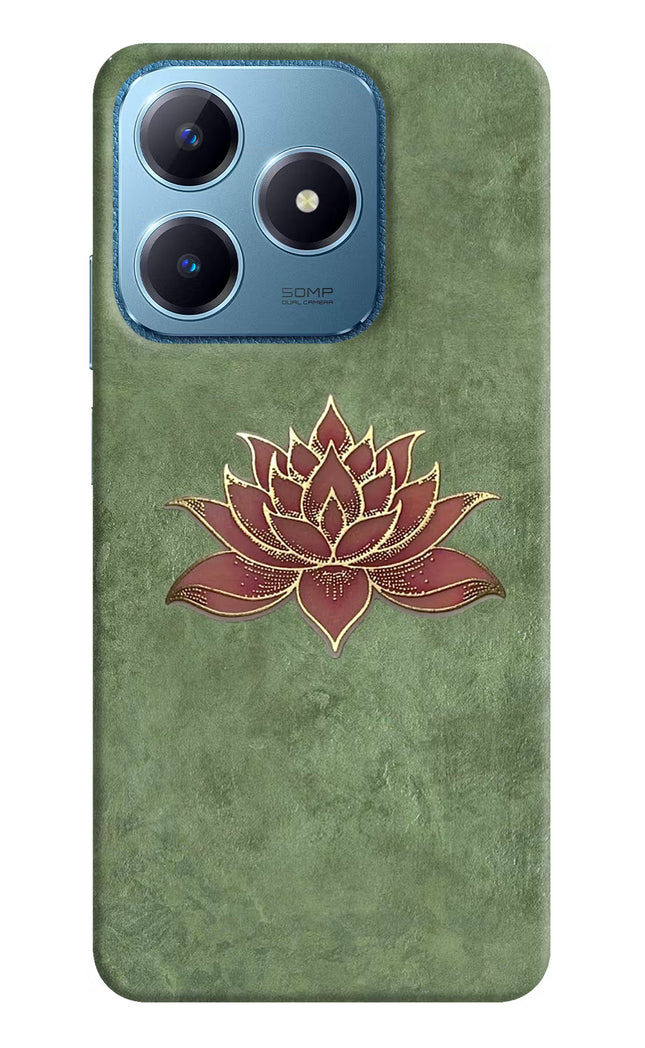 Lotus Grace Realme C63 Hard Case Back Cover by Casekaro