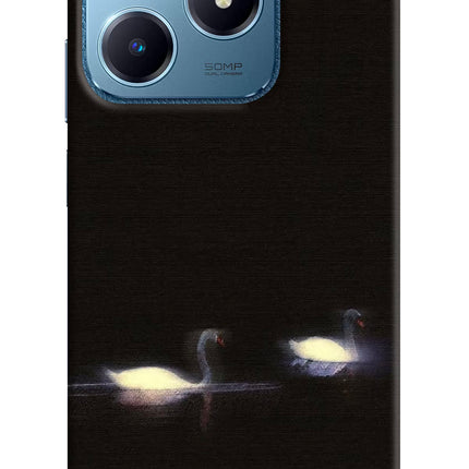 Silent Swans Realme C63 Hard Case Back Cover by Casekaro