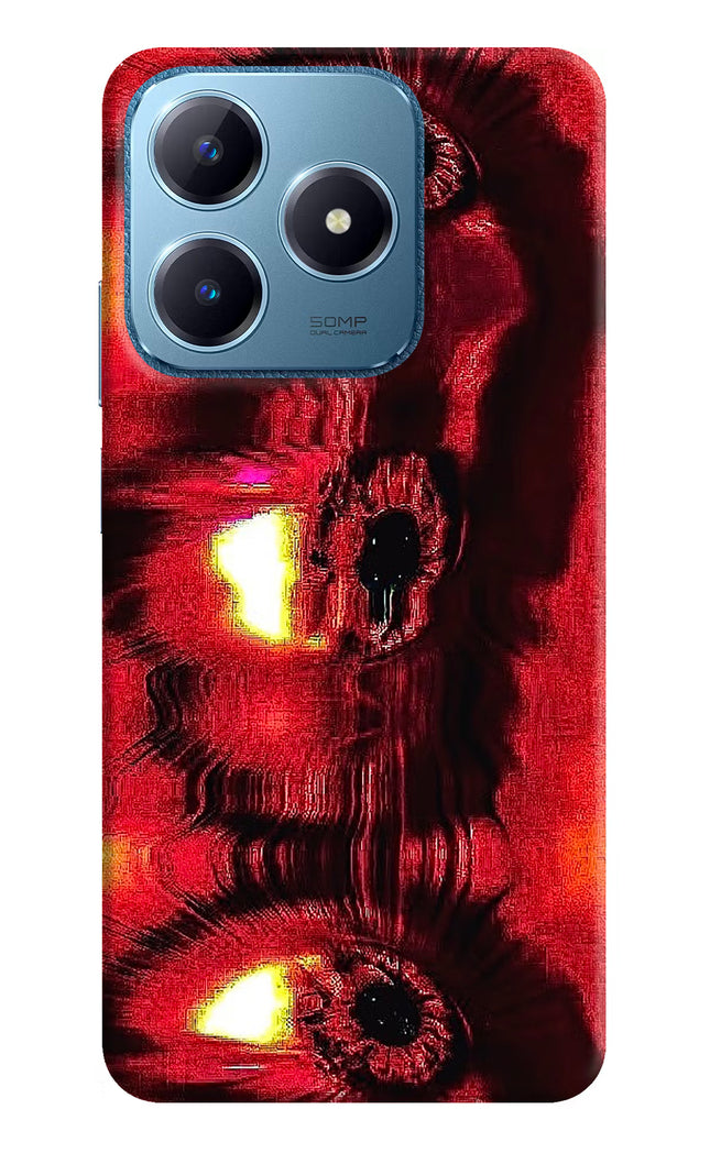 Fire Eye Realme C63 Hard Case Back Cover by Casekaro