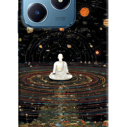 Space Monk Realme C63 Hard Case Back Cover by Casekaro