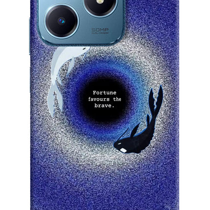 Dark Koi Realme C63 Hard Case Back Cover by Casekaro