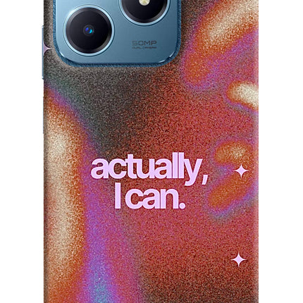 Pink Aura Realme C63 Hard Case Back Cover by Casekaro