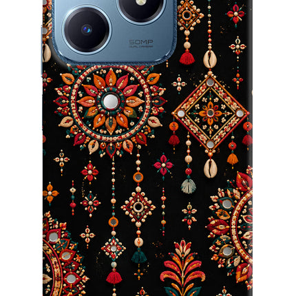 Boho Noir Realme C63 Hard Case Back Cover by Casekaro