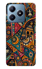 Folk Print Realme C63 Hard Case Back Cover by Casekaro