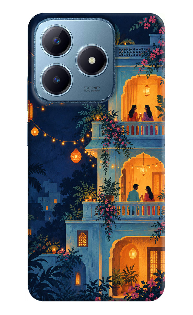 Balcony Glow Realme C63 Hard Case Back Cover by Casekaro