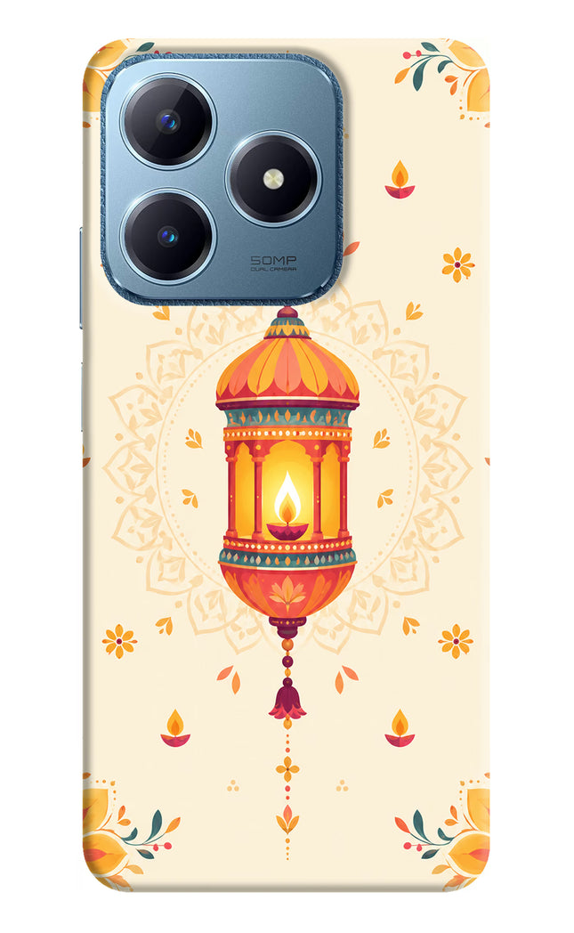 Golden Lantern Realme C63 Hard Case Back Cover by Casekaro