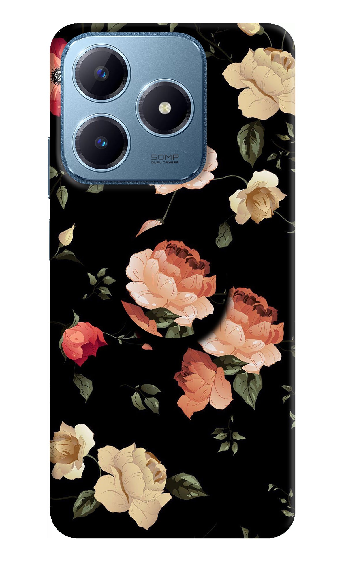 Flowers Realme C63 Pop Case