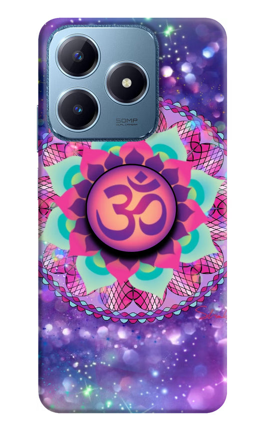 Om Purple Realme C63 Pop Case by Casekaro