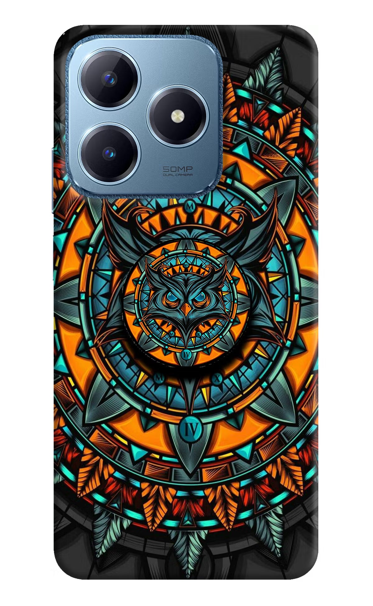 Angry Owl Realme C63 Pop Case by Casekaro