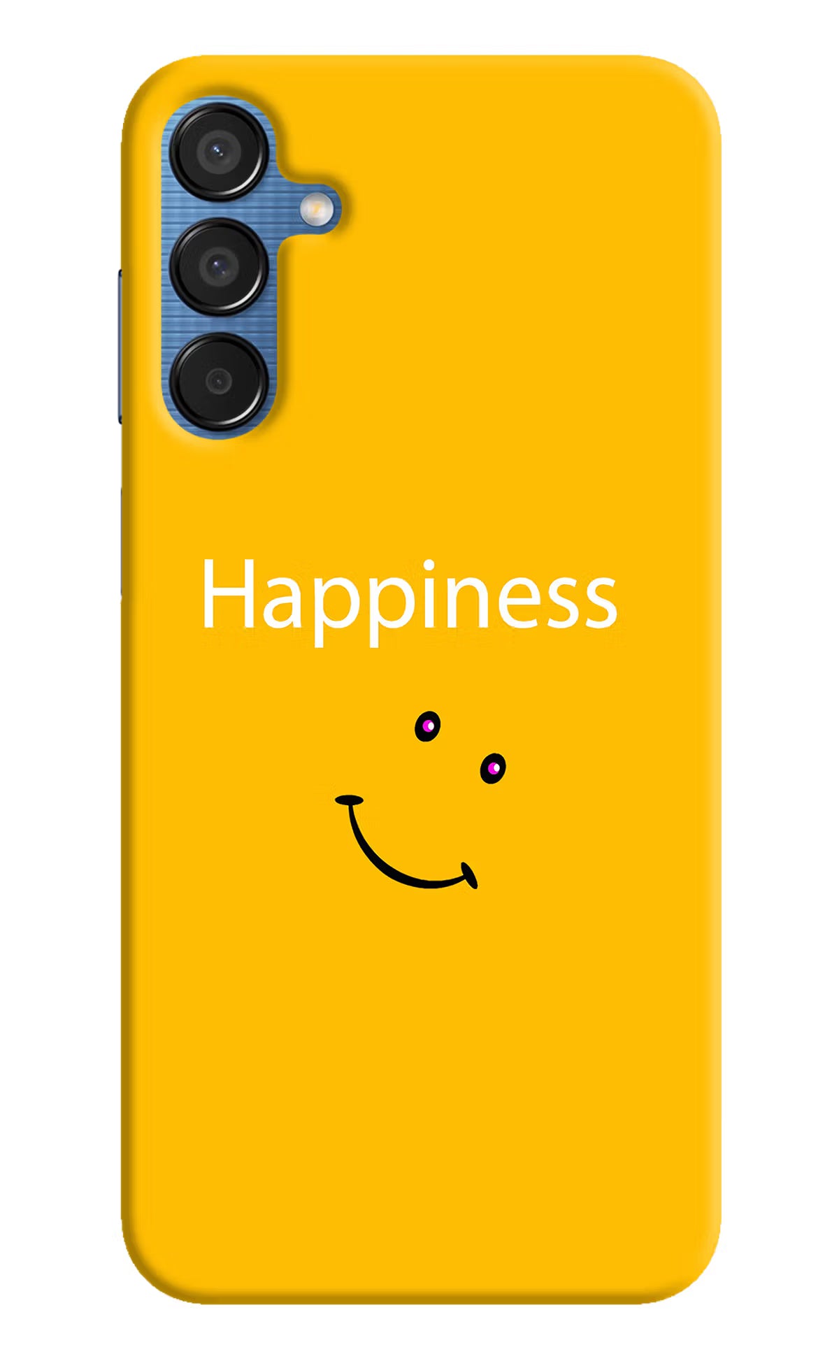 Happiness With Smiley Samsung M15 5G Hard Case Back Cover by Casekaro
