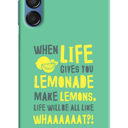 Quote Samsung M15 5G Hard Case Back Cover by Casekaro