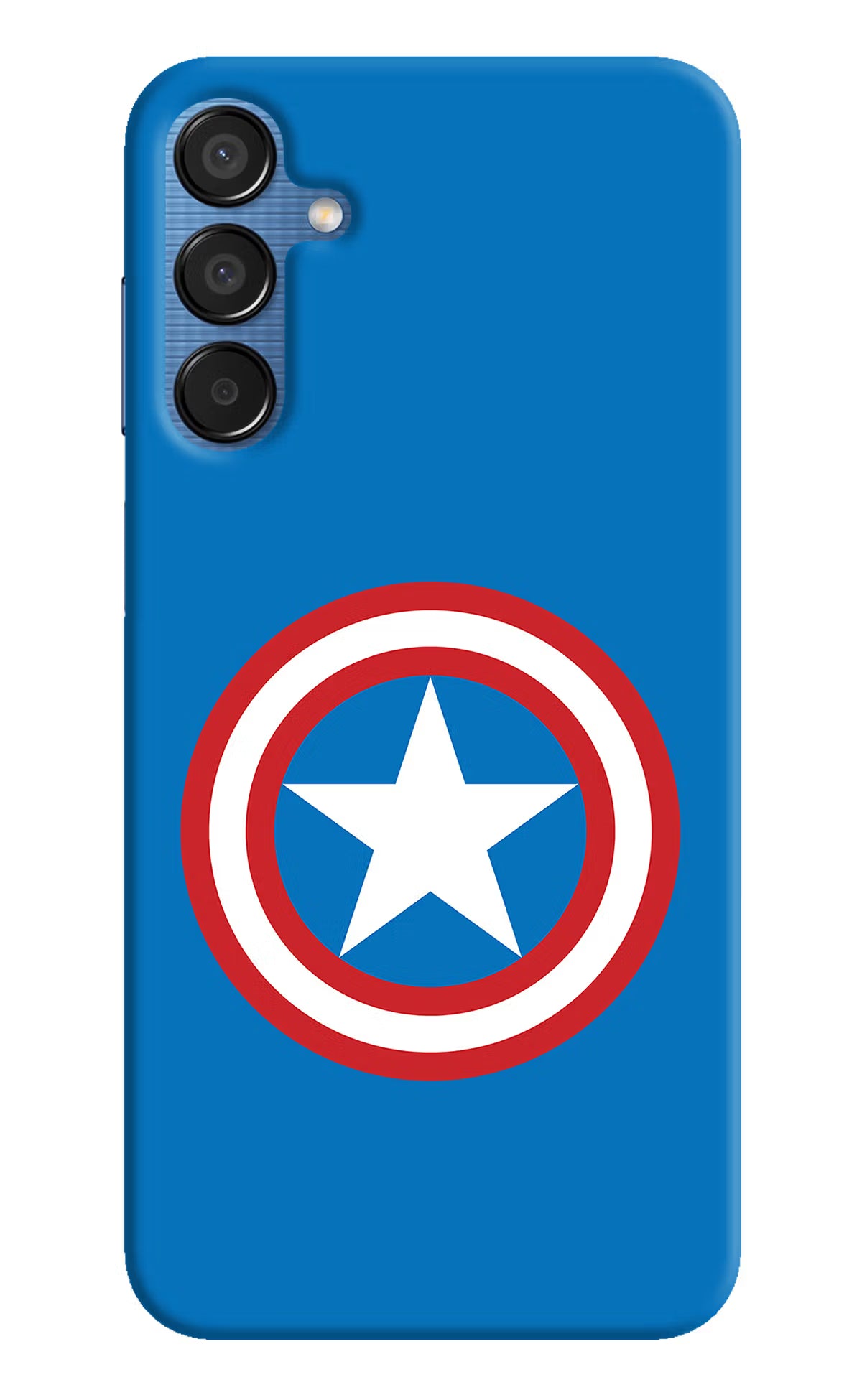 Captain America Logo Samsung M15 5G Hard Case Back Cover by Casekaro