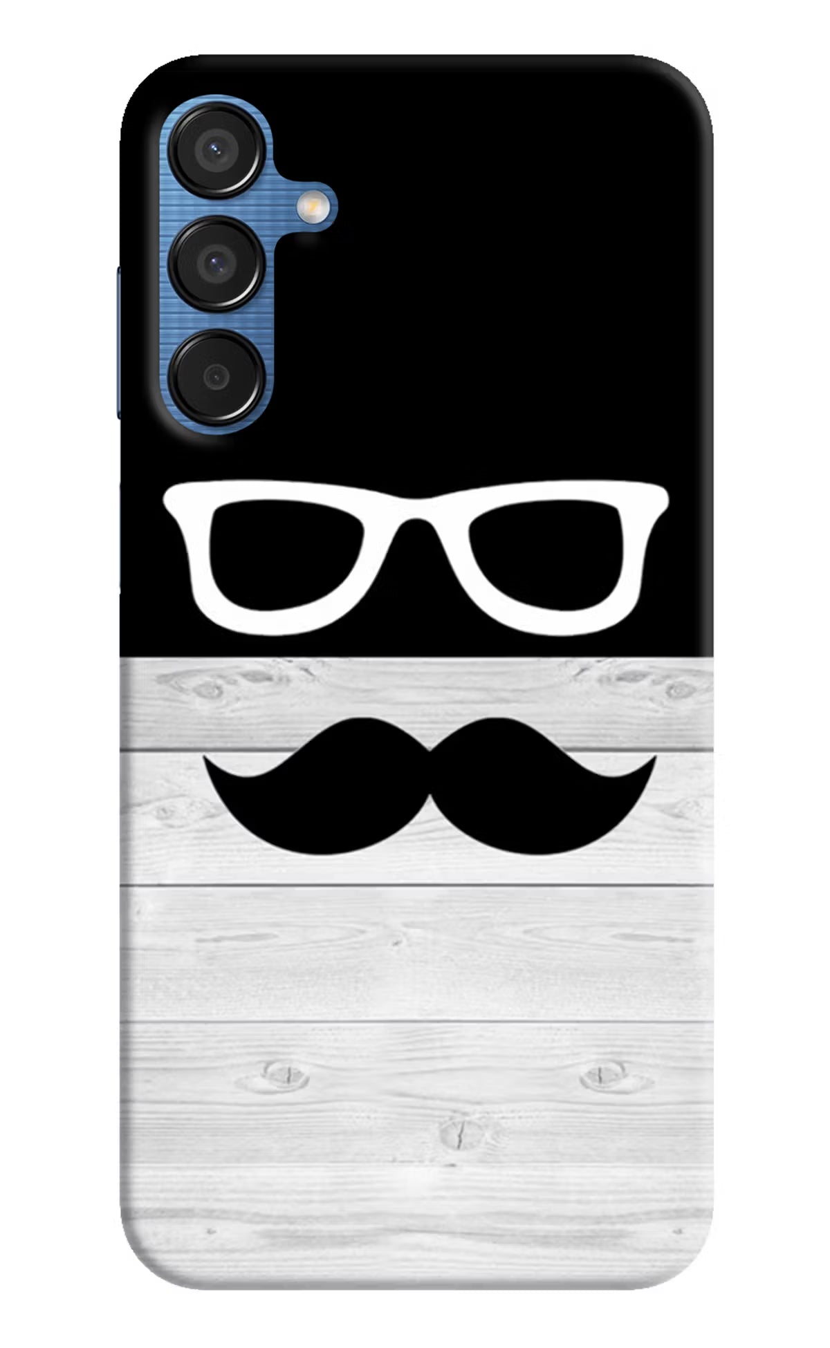 Mustache Samsung M15 5G Hard Case Back Cover by Casekaro
